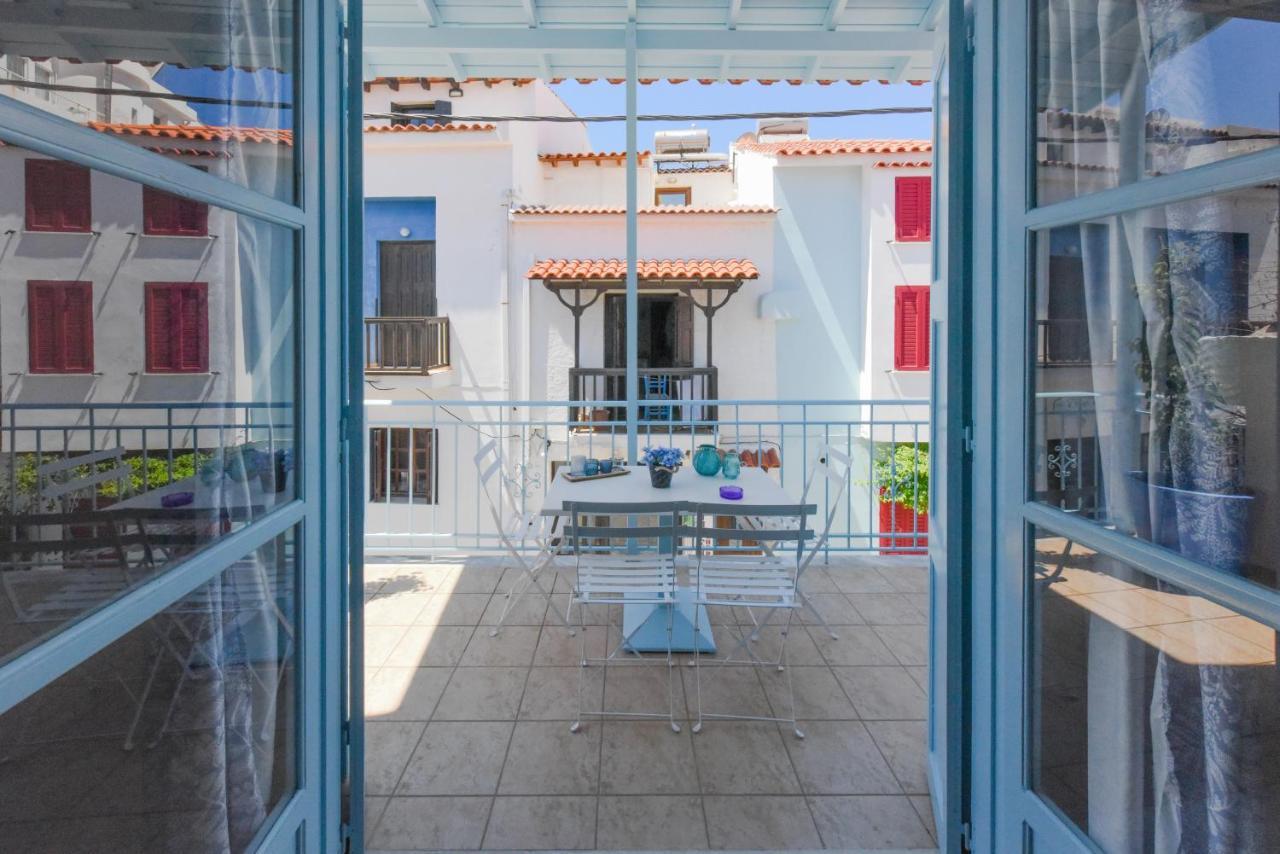 Deja Blue Maisonette Kokkari Exterior foto