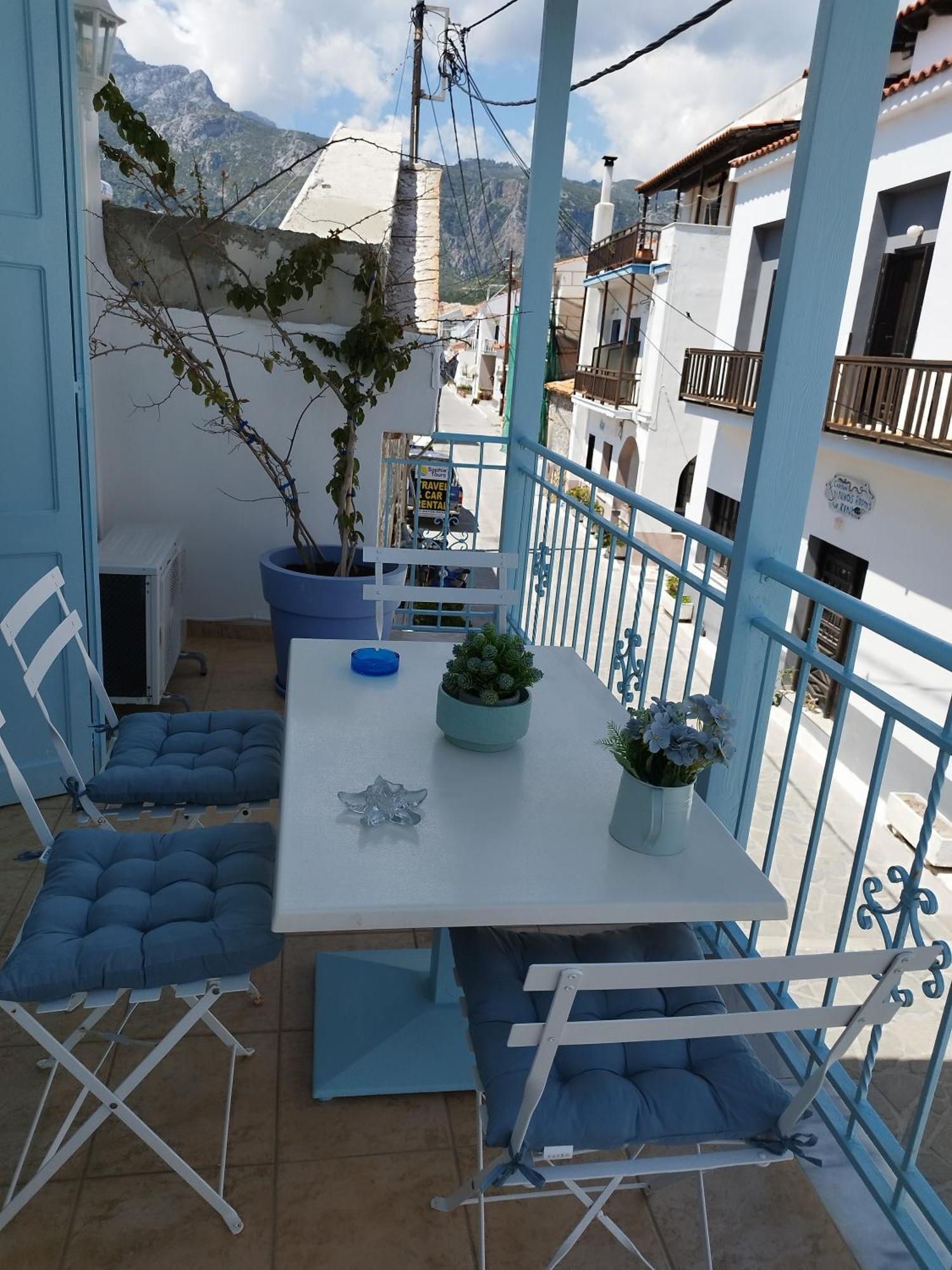 Deja Blue Maisonette Kokkari Exterior foto